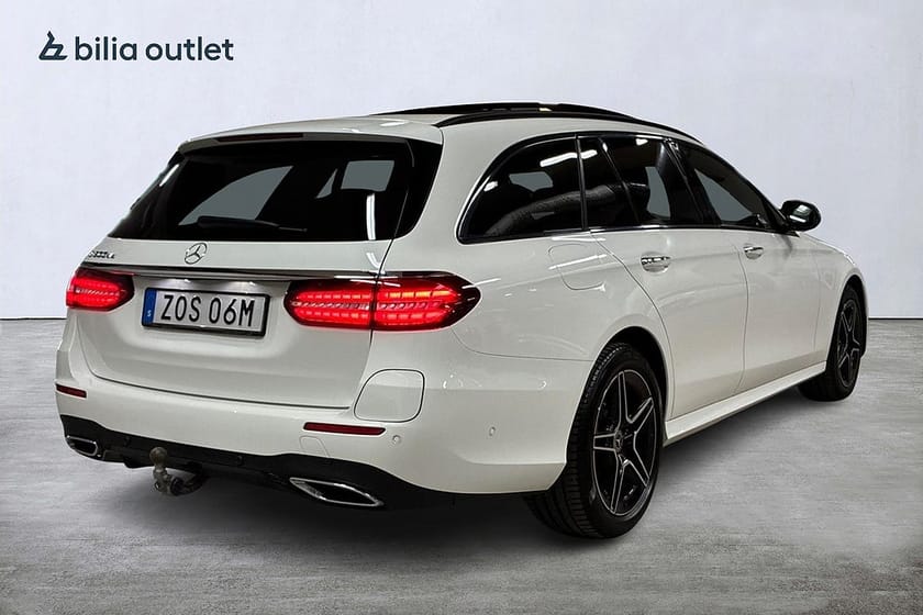 Bild 5 av Mercedes-Benz E 300 T de AMG 306hk Panorama Navi Drag Minnespkt 360°