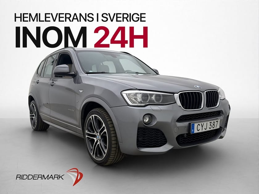 Bild 3 av BMW X3 xDrive20d M Sport Dragkrok Skinn Sensorer Bluetooth