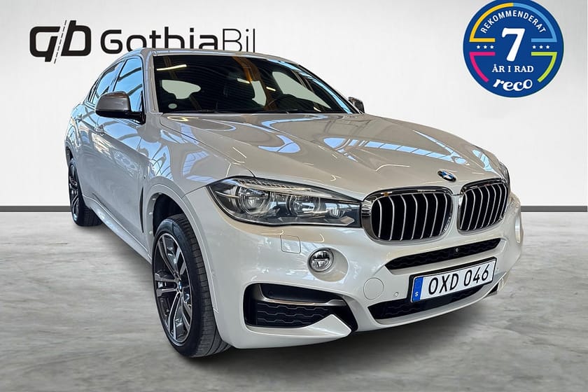Bild 3 av BMW X6 M50d Aut M Sport HUD Värmare Navi Pano Drag Läder Nybes