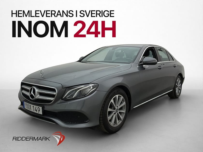 Bild 3 av Mercedes-Benz E 200 9G 184hk Avantgarde Kamera Skinn Navi