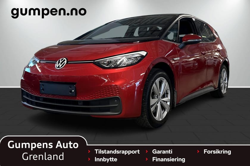 Bilde 1 av Volkswagen ID.3 Pro Performance limited  58kwh  204hk INNBYTTEKAMPANJE/Kamera/Navi