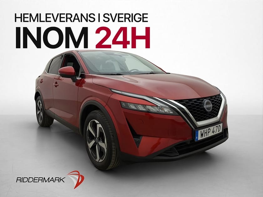 Bild 1 av Nissan Qashqai 1.3 DIG-T CVT Connecta 360° Kamera BLIS 158hk