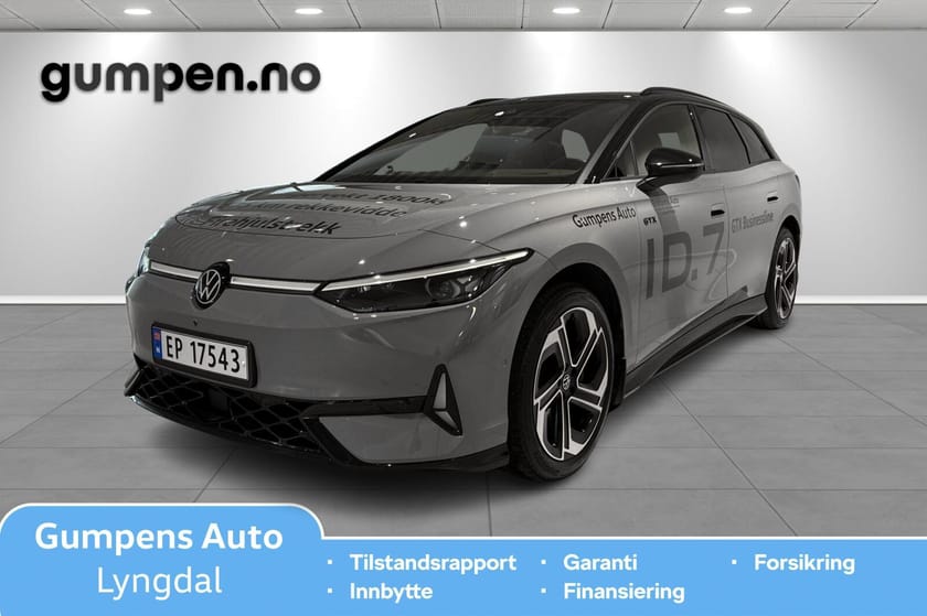 Bilde 1 av Volkswagen ID.7 GTX Tourer 4m stv bl 86kwh 340hk