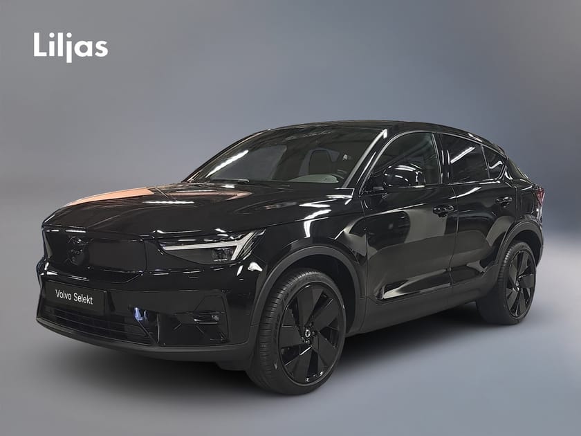 Bild 1 av Volvo EC40 Twin Motor Performance Ultra Black SE//Dragkrok//