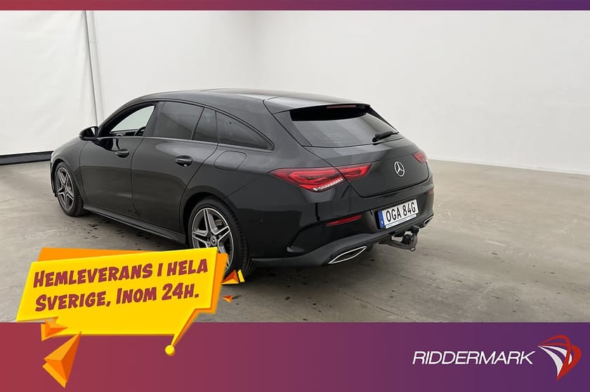 Bild 5 av Mercedes-Benz CLA 220 d Shooting Brake AMG Burmester Wide 360° Pano Drag