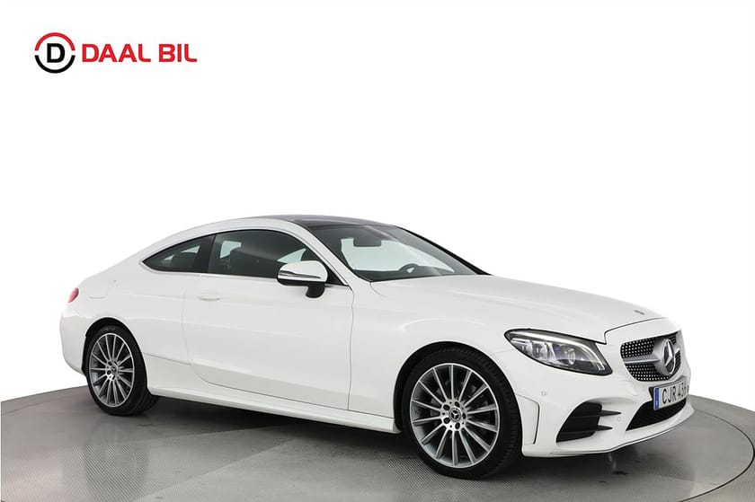 Bild 4 av Mercedes-Benz C 220 d 4MATIC Coupé 4M 194HK AMG-LINE PANO VÄRMARE B-KAMERA NFC