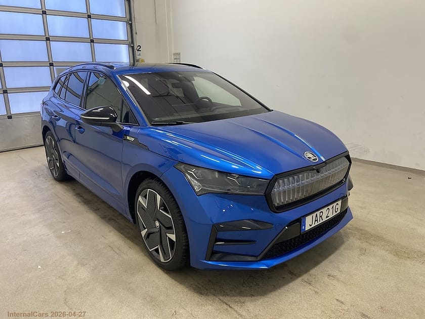 Bild 5 av Škoda Enyaq RS Skoda 340hk Drag, panorama se spec.