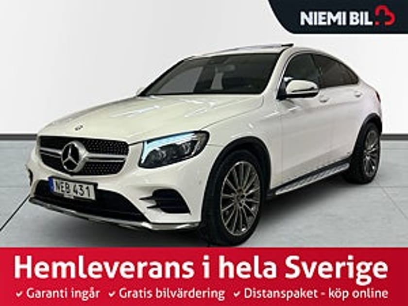 Bild 1 av Mercedes-Benz GLC 220 d Coupé 4MATIC 220d AMG 360° Drag Värmare Burmester S&V