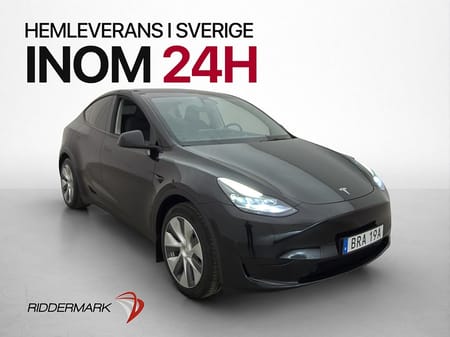 Tesla Model Y Standard Range RWD 299hk Dragkrok Pano Svensksåld
