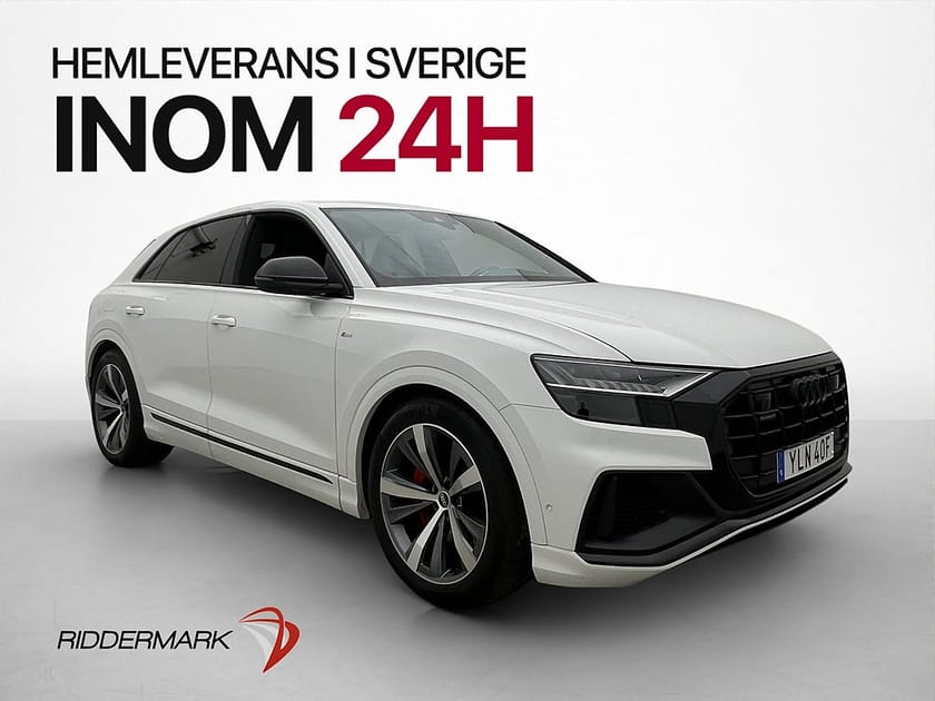 Bild 3 av Audi Q8 60 TFSI e quattro 462hk S-line B&O Kamera Navi Drag