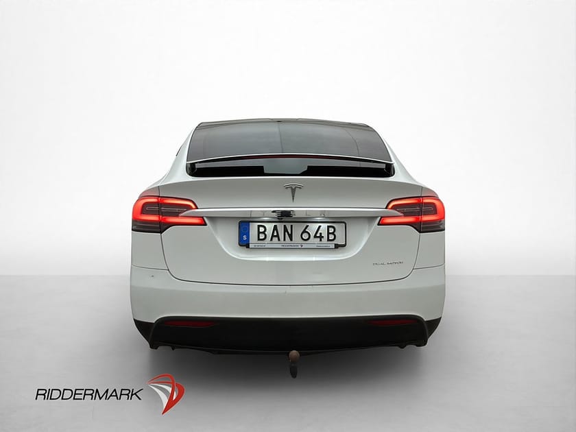 Bild 4 av Tesla Model X Long Range AWD 6-Sits Drag Kamera Skinn AP