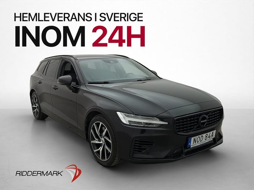 Bild 1 av Volvo V60 T8 392hk AWD R-Design Värmare H/K CarPlay Kamera