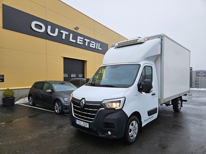 Bild 1 av Renault Master Chassi Cab Skåp 3.5T 2.3 dCi 163hk Kylbil Bakgavellyft MOMS