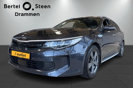 Kia Optima Sport Wagon Plug-in Hybrid | EU 2027 | Praktisk familiebil | Skinn | Ny service|