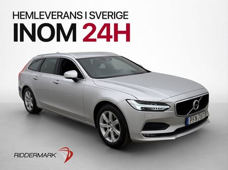 Volvo V90 D4 AWD Momentum VOC Navi CarPlay Halvskinn Drag