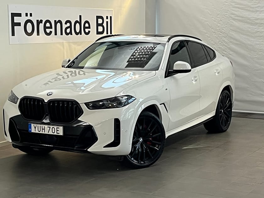 Bild 1 av BMW X6 xDrive30d 4,95 ränta M Sport Pro Värmare H/K Panorama