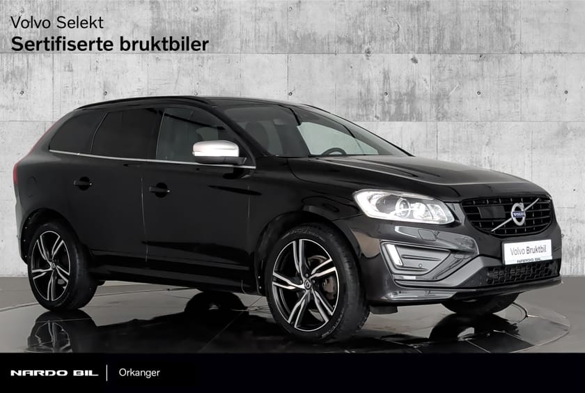 Bilde 1 av Volvo XC60 Polestar-optimalisering D4 AWD - 215 Hk -Polestar - R-Design -8 NYE Dekk -Reg.reim
