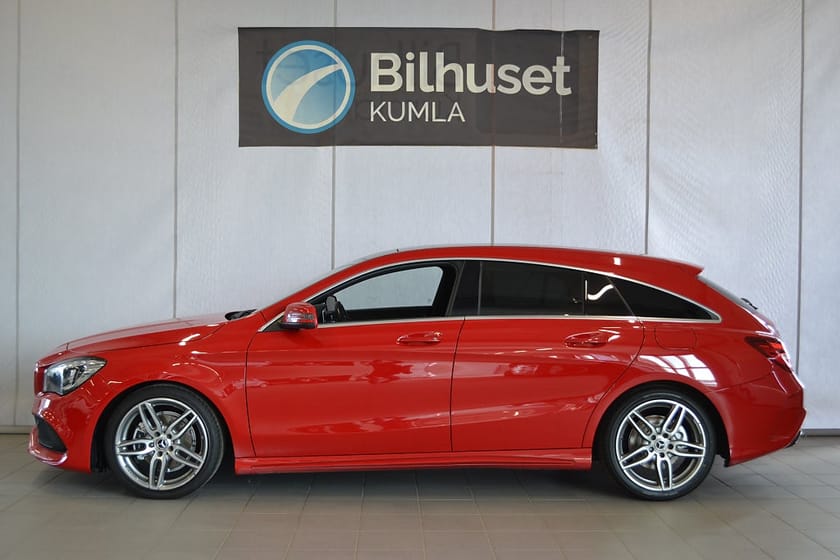 Bild 2 av Mercedes-Benz CLA 180 Shooting Brake AMG 122hk Aut Drag V-Hjul Panorama