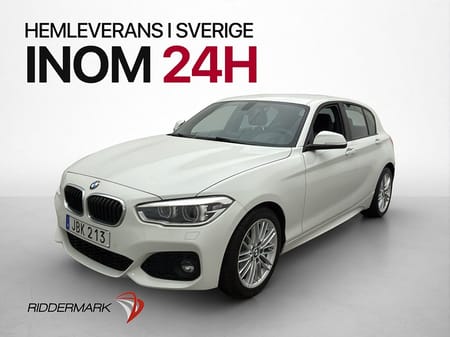 BMW 118d Steptronic 150hk M-Sport P-sensor Farthållare MOMS