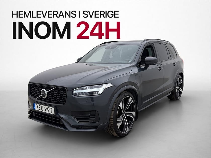 Bild 1 av Volvo XC90 7 Säten T8 456hk R-Design 7-Sits Pano B&W HUD Luft 360°