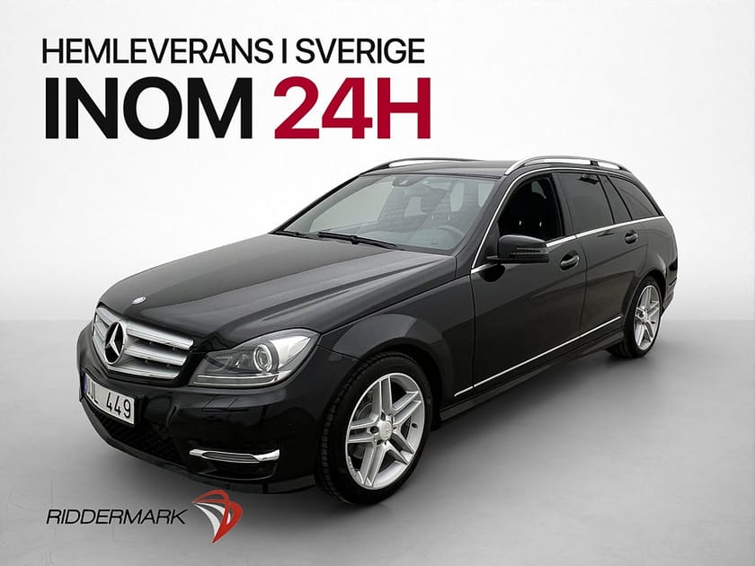 Bild 3 av Mercedes-Benz C 220 T CDI 170hk AMG Drag Blueooth Halvskinn