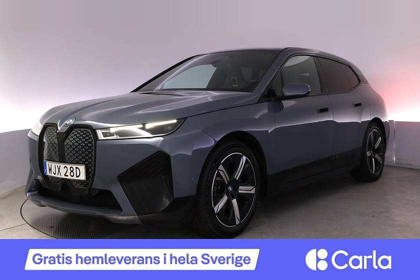 Bild 1 av BMW iX xDrive40 Sport Pano Drag Laser 360 H/K HUD Elstol