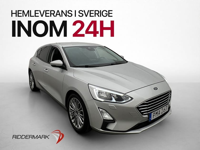 Bild 1 av Ford Focus 1.0 EcoBoost Titanium Kamera Adaptiv-F Rattvärme