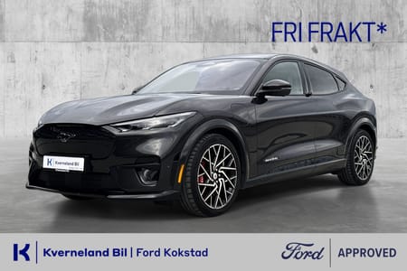 Ford Mustang Mach-E GT 601 HK Panorama/Krok/B&O - DARK MATTER GREY!