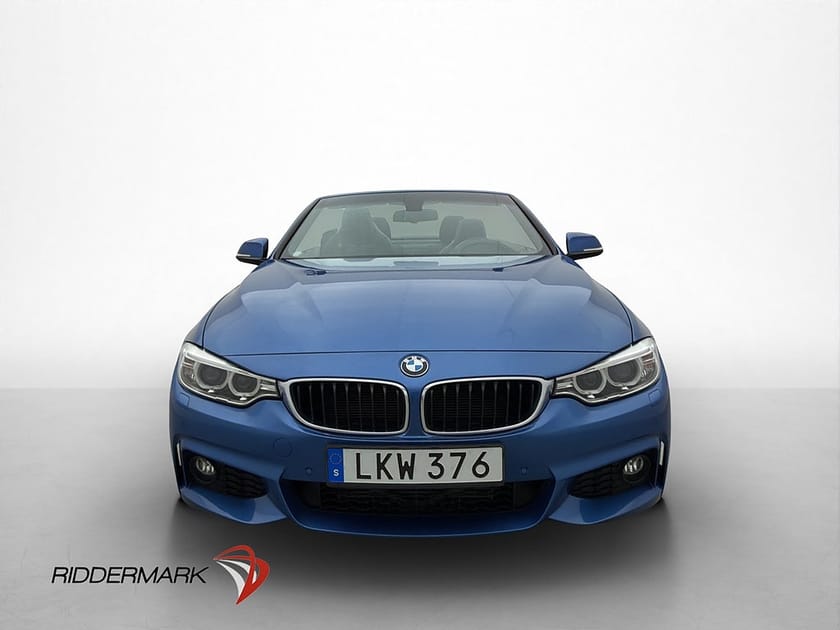 Bild 2 av BMW 428i Convertible 428 Cab M Sport Hardtop HiFi P-Sensorer Skinn Elstolar