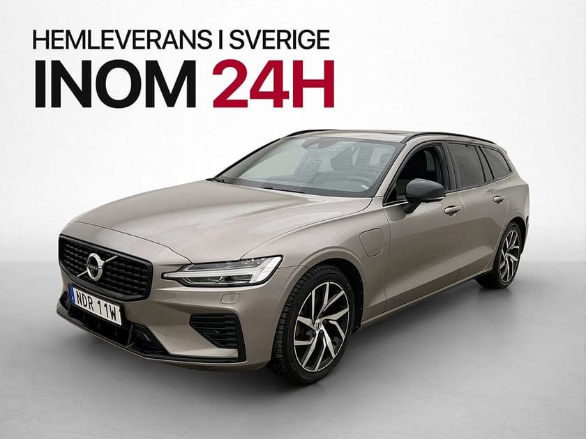 Bild 3 av Volvo V60 T8 456hk AWD R-Design Värmare VOC H/K 360° Drag