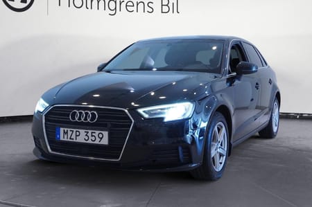 Audi A3 Sportback 1.5 TFSi Manuell, 150hk, Adaptiv Farth