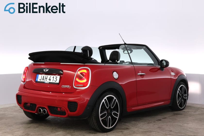 Bild 3 av MINI Cooper S Cabriolet JCW 192hk Kamera Navi H&K