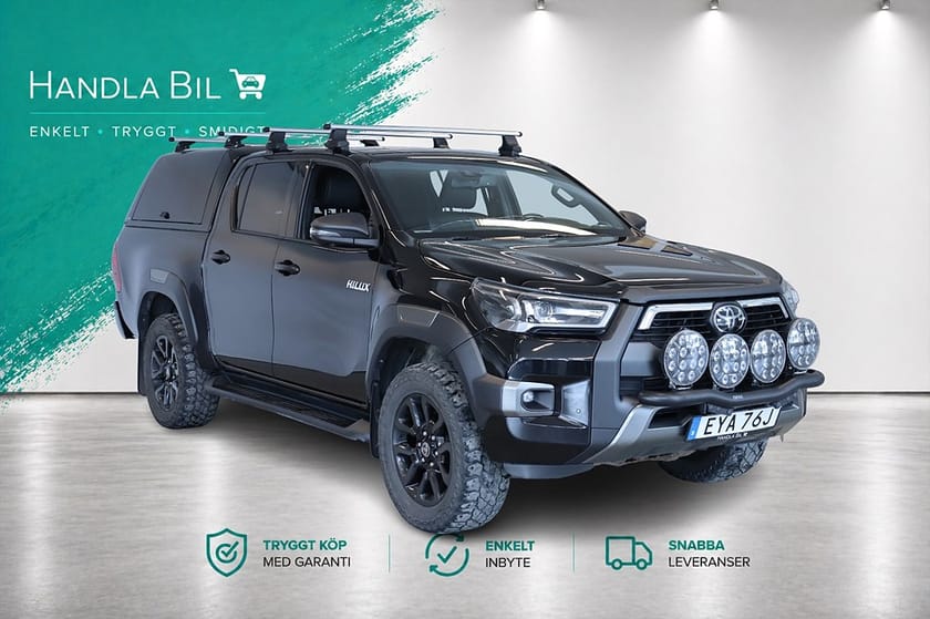 Bild 2 av Toyota Hilux Dubbelhytt 2.8 4WD Automatisk, 204hk, 2022