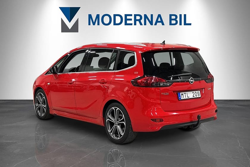 Bild 3 av Opel Zafira Tourer 1.4 Turbo Enjoy 7-sits Dragkrok Navi Fullservad