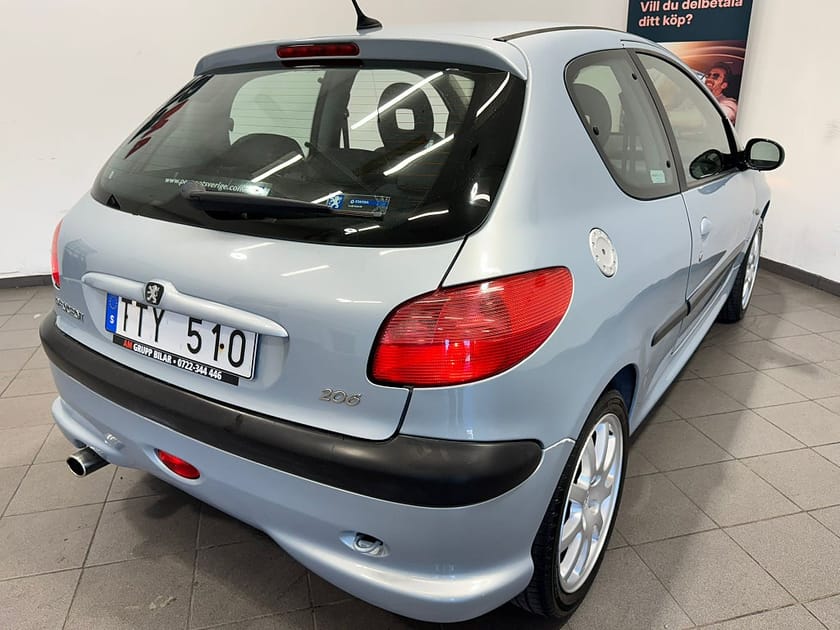 Bild 3 av Peugeot 206 3-dörrar 2.0 GTi Euro 3 Ny beiktigad!