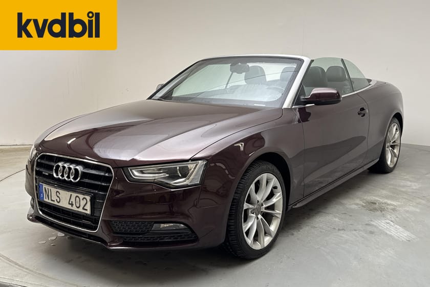 Bild 1 av Audi A5 Cabriolet 2.0 TFSI quattro (211hk) Läder GPS