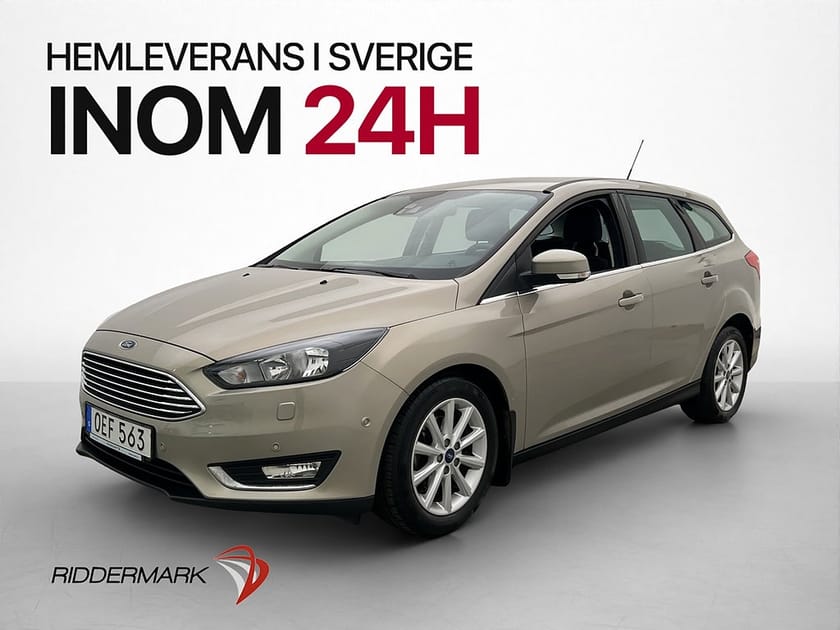 Bild 1 av Ford Focus Kombi 1.0 EcoBoost Titanium Kamera SONY-Ljud Navigation