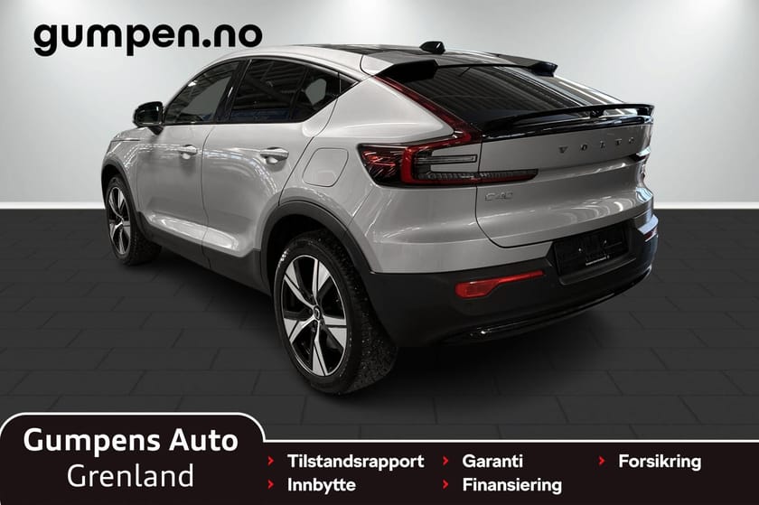 Bilde 3 av Volvo C40 Recharge Single Motor 231hk FWD Ultimate INNBYTTEKAMPANJE/HK/360kam