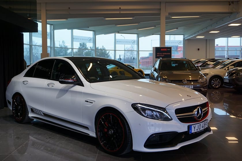 Bild 2 av Mercedes-Benz AMG C 63 S C63 S MCT 510hk Edition 1/ Skalstolar/ Burmester