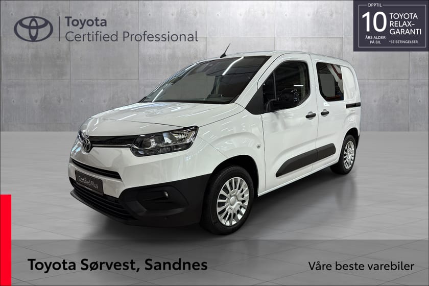 Bilde 1 av Toyota ProAce City Kort L1 1.5 Diesel 100 Comf.Fleet Colour