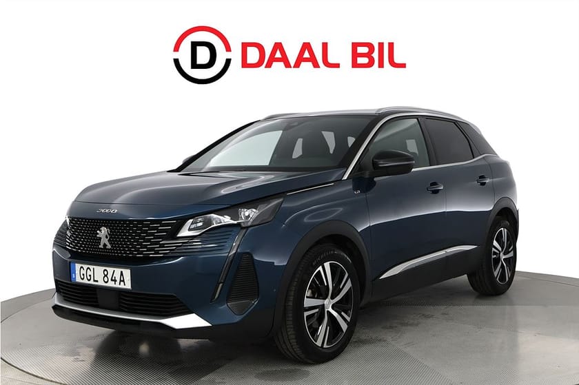 Bild 1 av Peugeot 3008 GT 1.2 PURETECH 131HK 180-KAMERA NAVI HALVSKINN COCKPIT