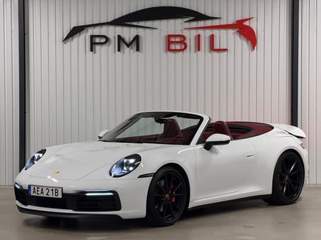 Porsche 911 Carrera S Cabriolet 992 Sv-såld Sportavgas SportChrono