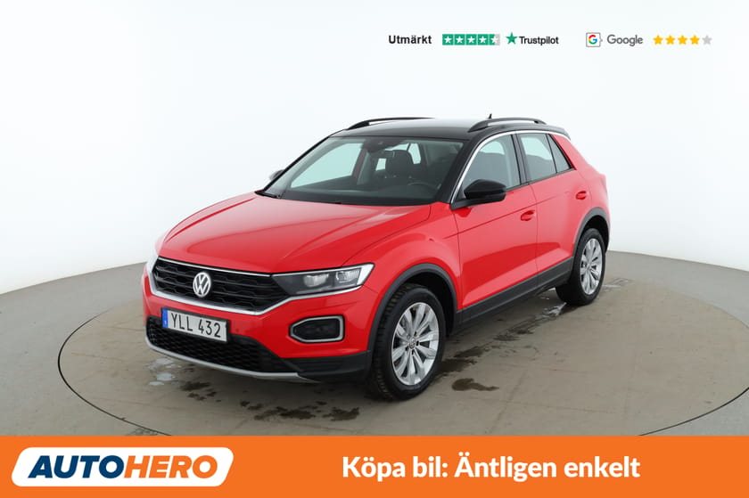Bild 1 av Volkswagen T-Roc 1.0 TSI / Drag, PDC, CarPlay, Rails