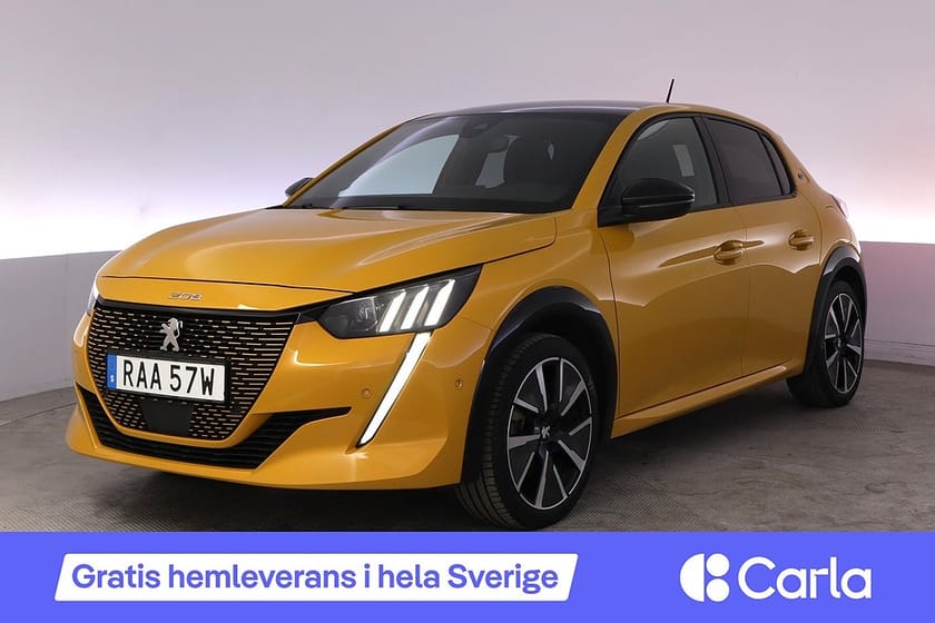 Bild 1 av Peugeot e-208 GT pack Adap.Farth Navi Värmepump