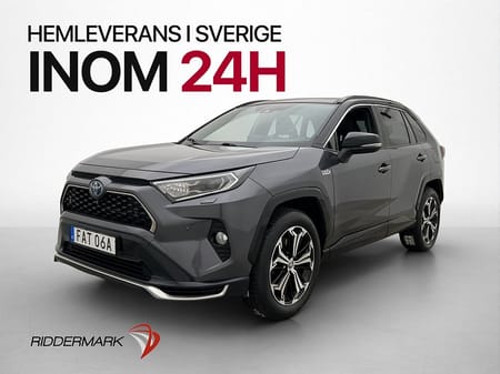 Toyota RAV4 Laddhybrid Plug-in Hybrid 306hk Pano HUD JBL 360 Skinn Navi