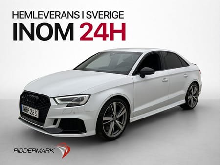 Audi RS 3 Sedan RS3 Quattro 400hk Skinn B&O Navi Cockpit