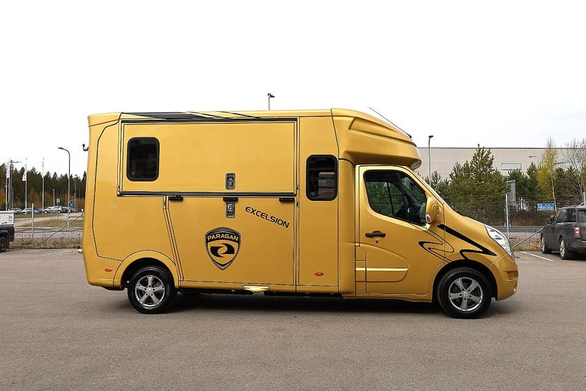 Bild 4 av Renault Trucks Master Chassi 3.5t Hästbil Paragan Excelsion B-kort