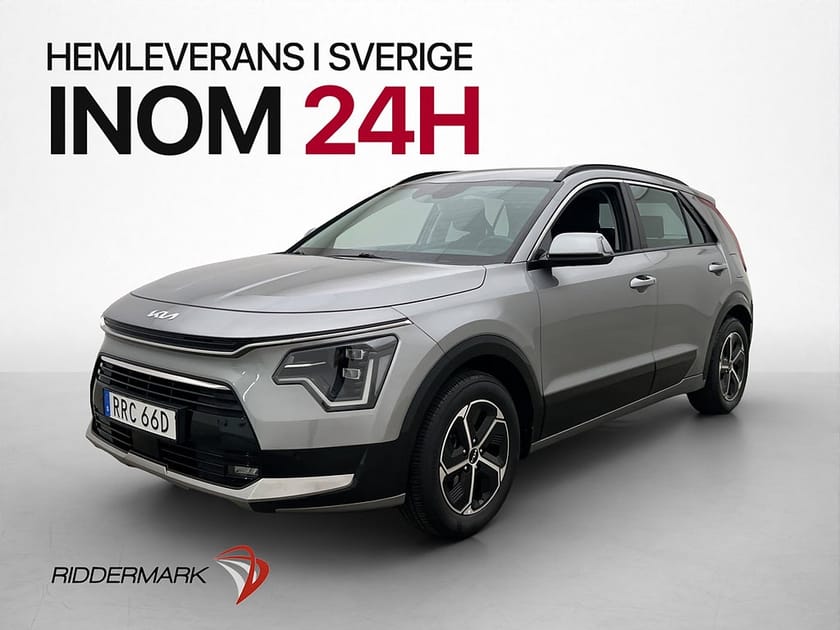 Bild 3 av Kia Niro Hybrid 141hk Action Kamera Navi Halvskinn CarPlay