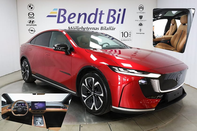 Bild 1 av Mazda 6e Standard Range 68.8 kwh Takumi Plus / Panoramaglastak / Adaptiv Farth.