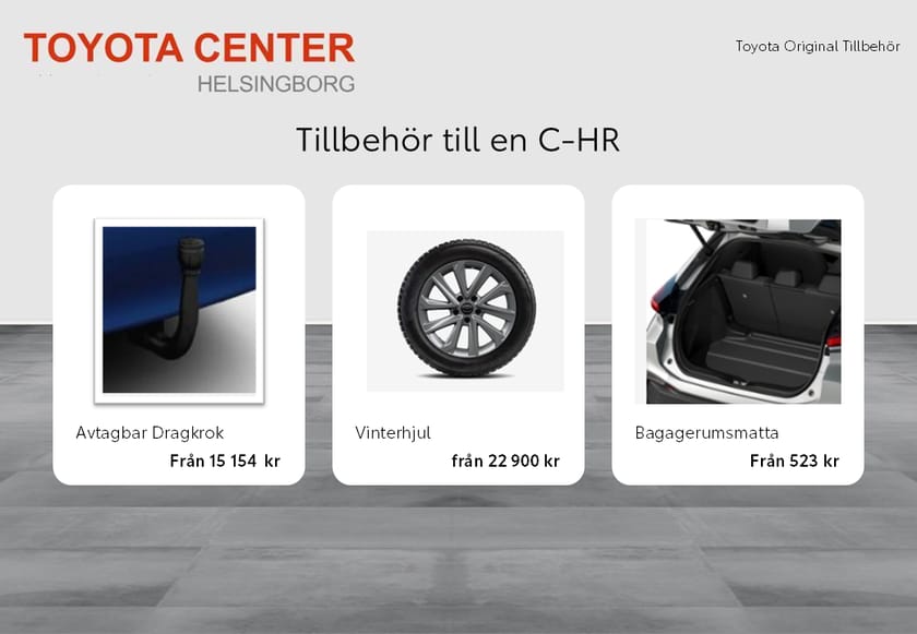 Bild 4 av Toyota C-HR PHEV 2,0 FWD Style med Teknikpaket